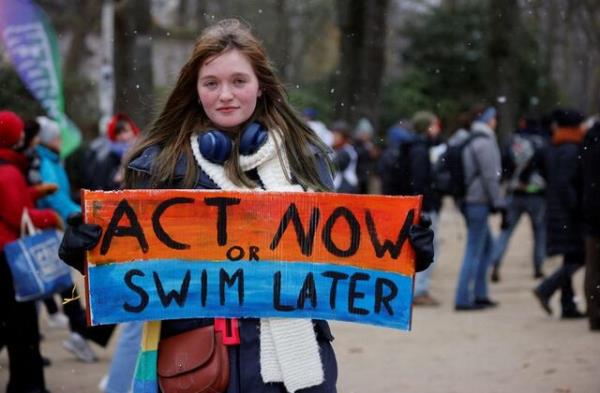 比利时气候抗议活动告诉COP28:“没有地球B”
